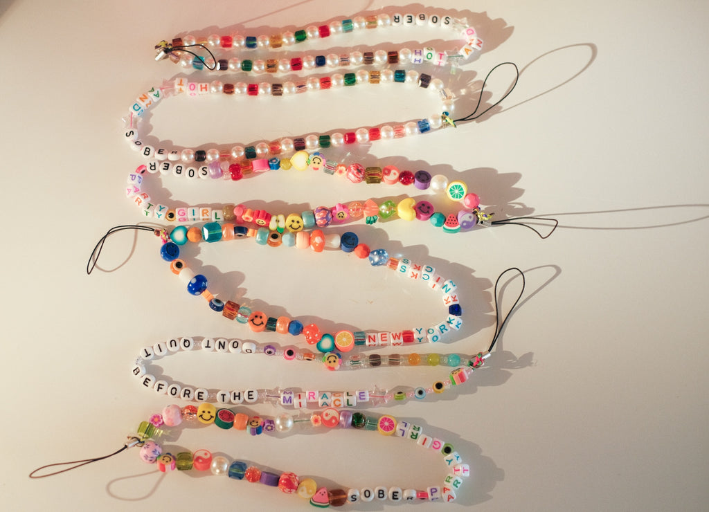 Sober Party Girl Phone Chain